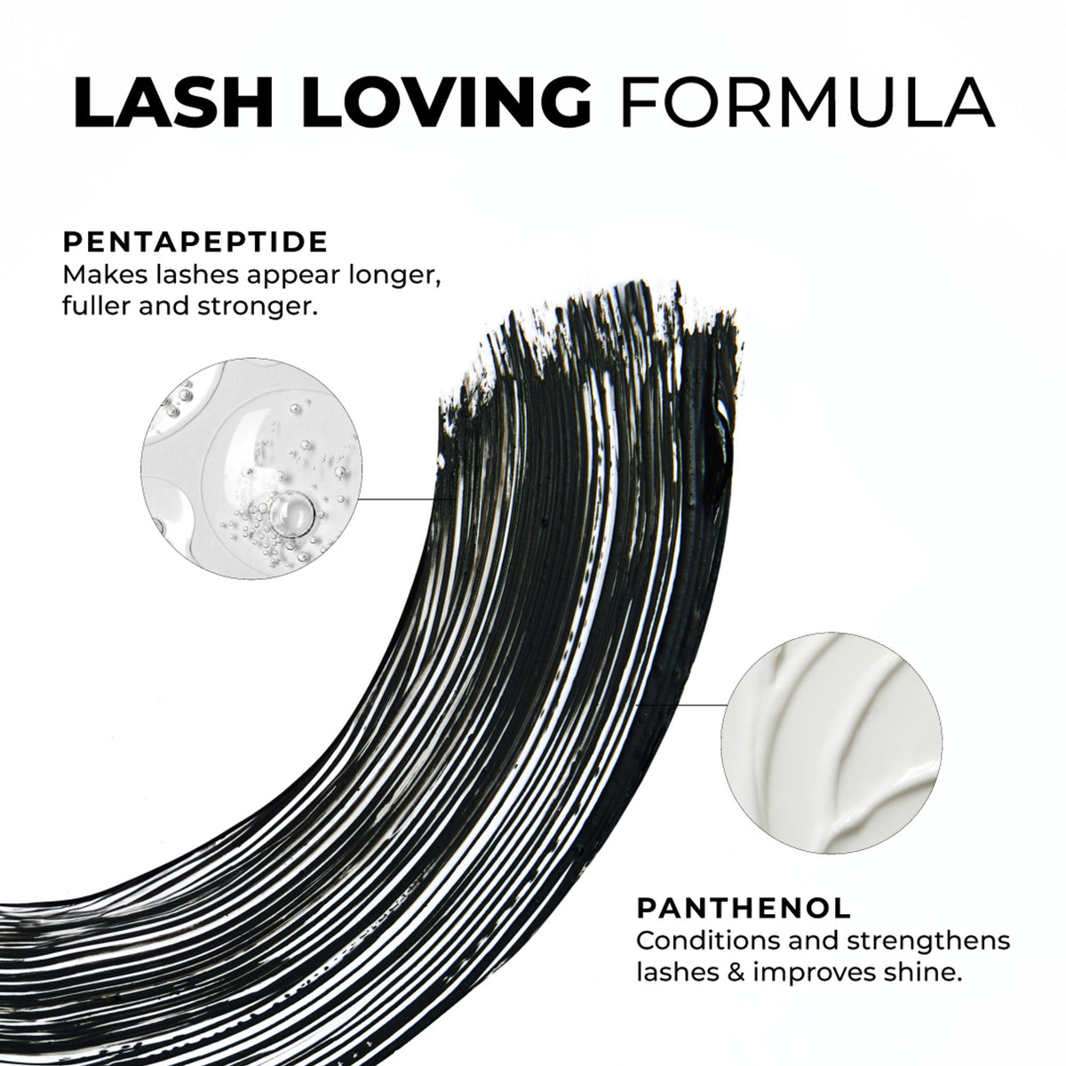 LoveChild Masaba High Hopes 3-in-1 tubing mascara with curved brush and sleek black tube for volumizing and defining lashes.