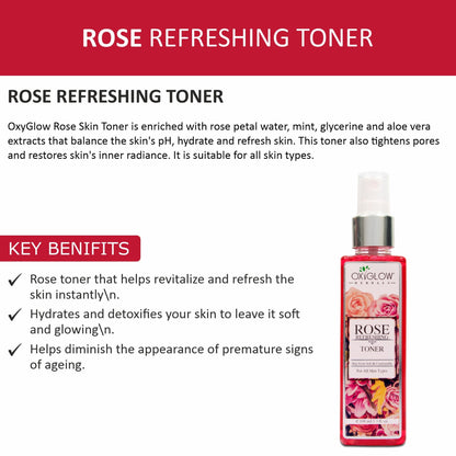 Oxyglow Herbals Rose Skin Toner