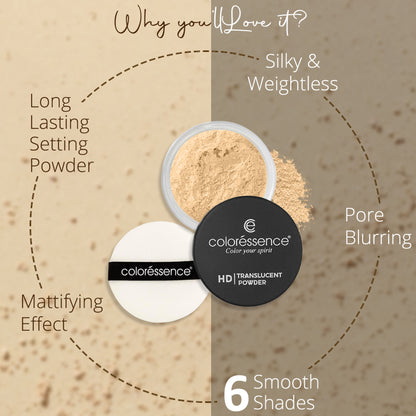 Coloressence HD Translucent Powder - Banana