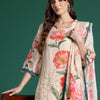 Dhiyona IE Floral Printed Kurta with Trousers & Dupatta
