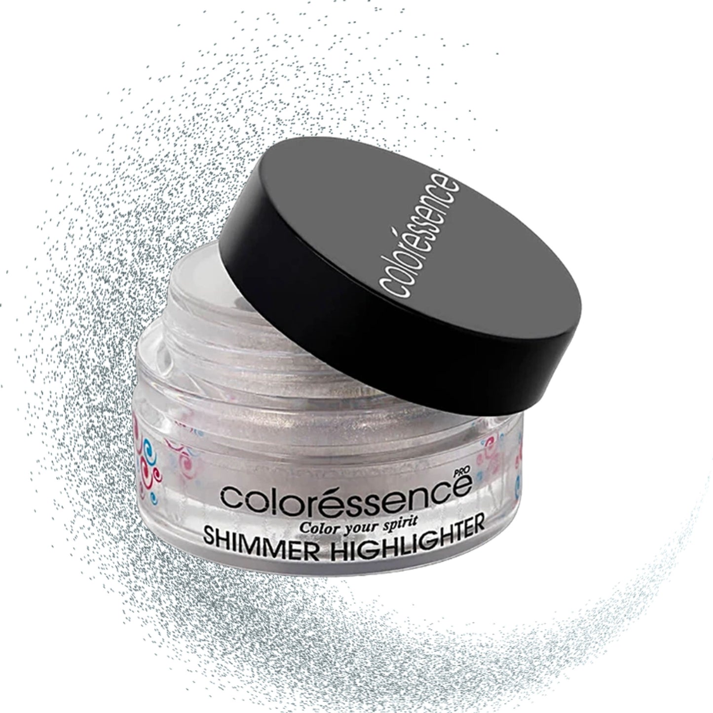 Coloressence GlowDust Shimmer Highlighter - Silver SS-1