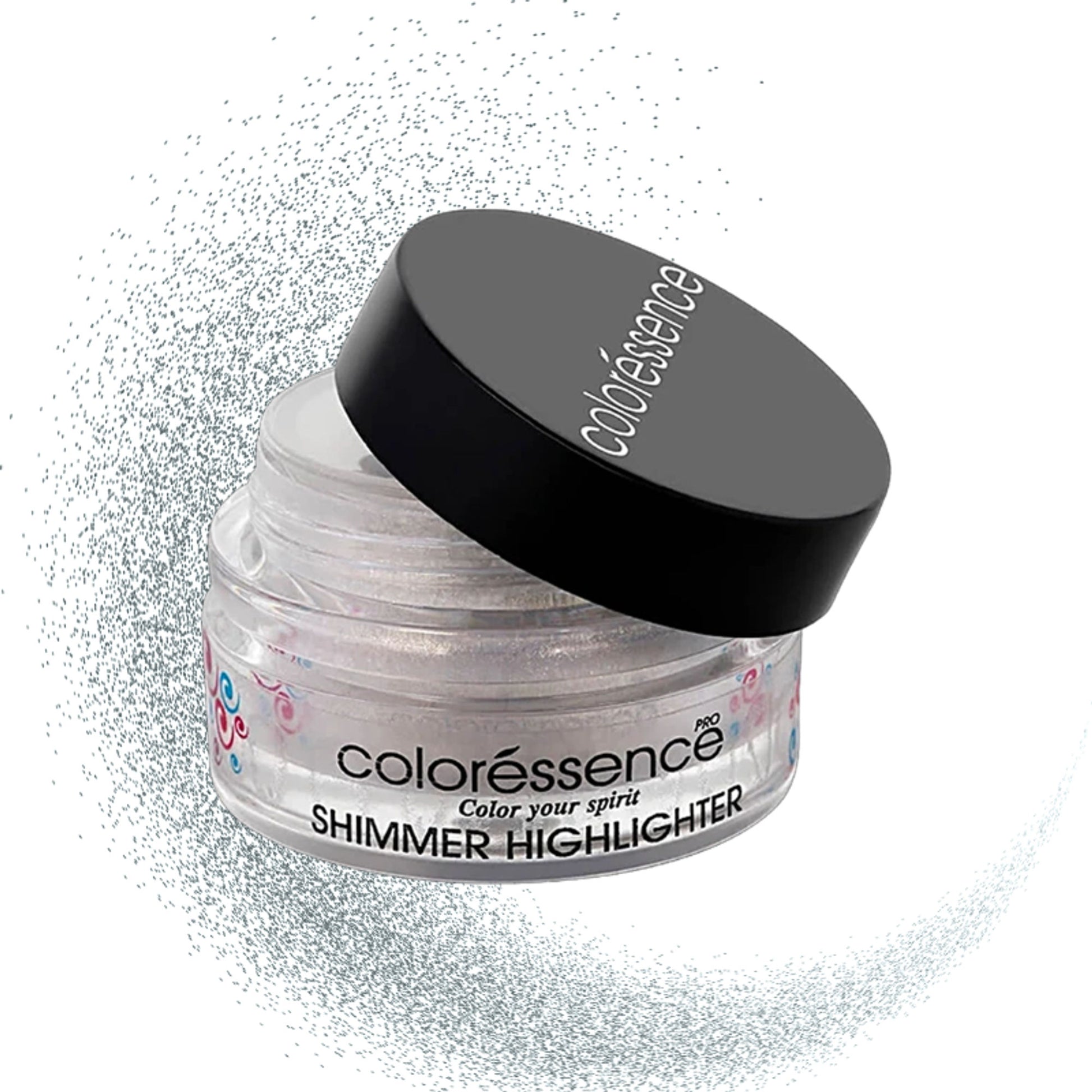 Coloressence GlowDust Shimmer Highlighter - Silver SS-1
