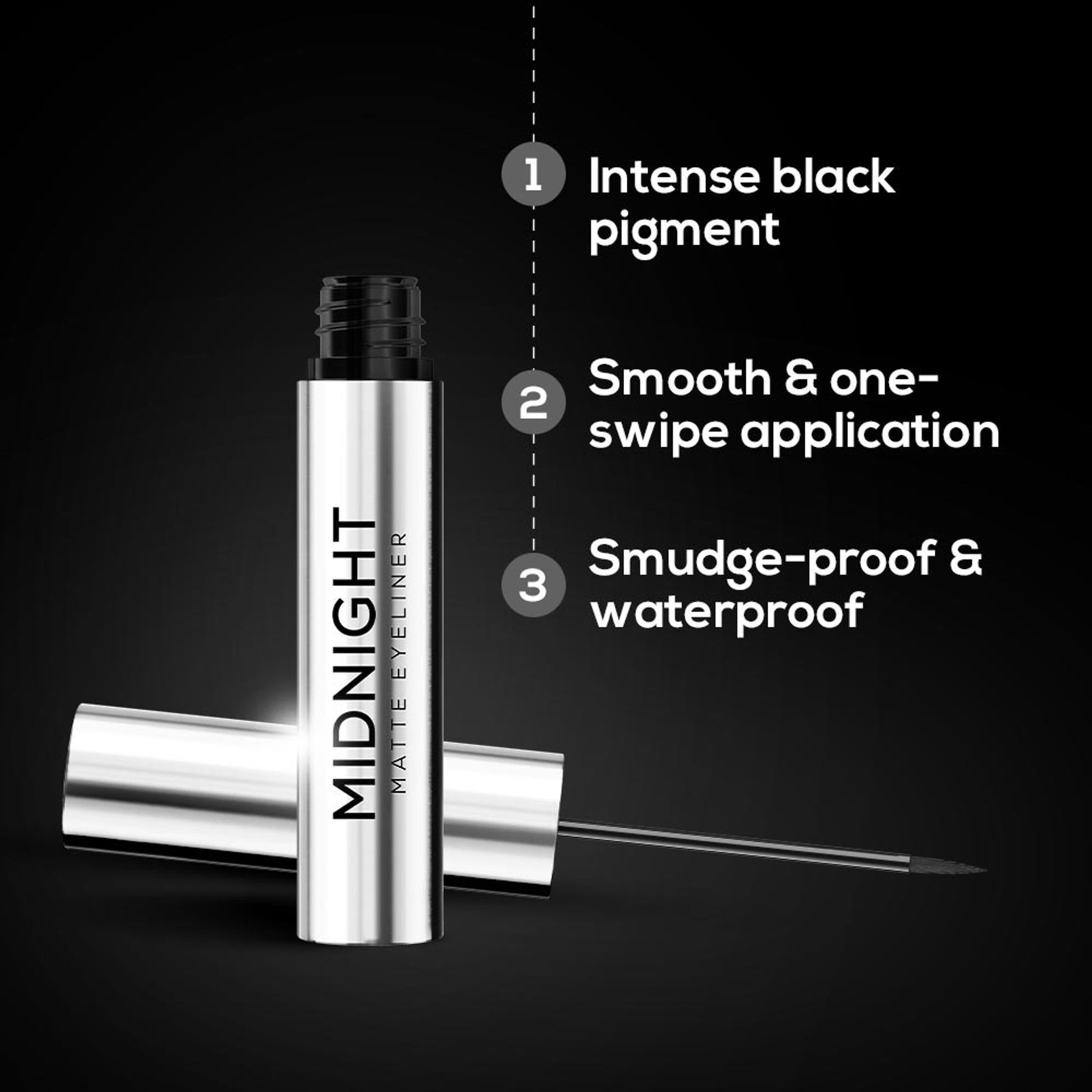 Renee Cosmetics Midnight Matte Eyeliner