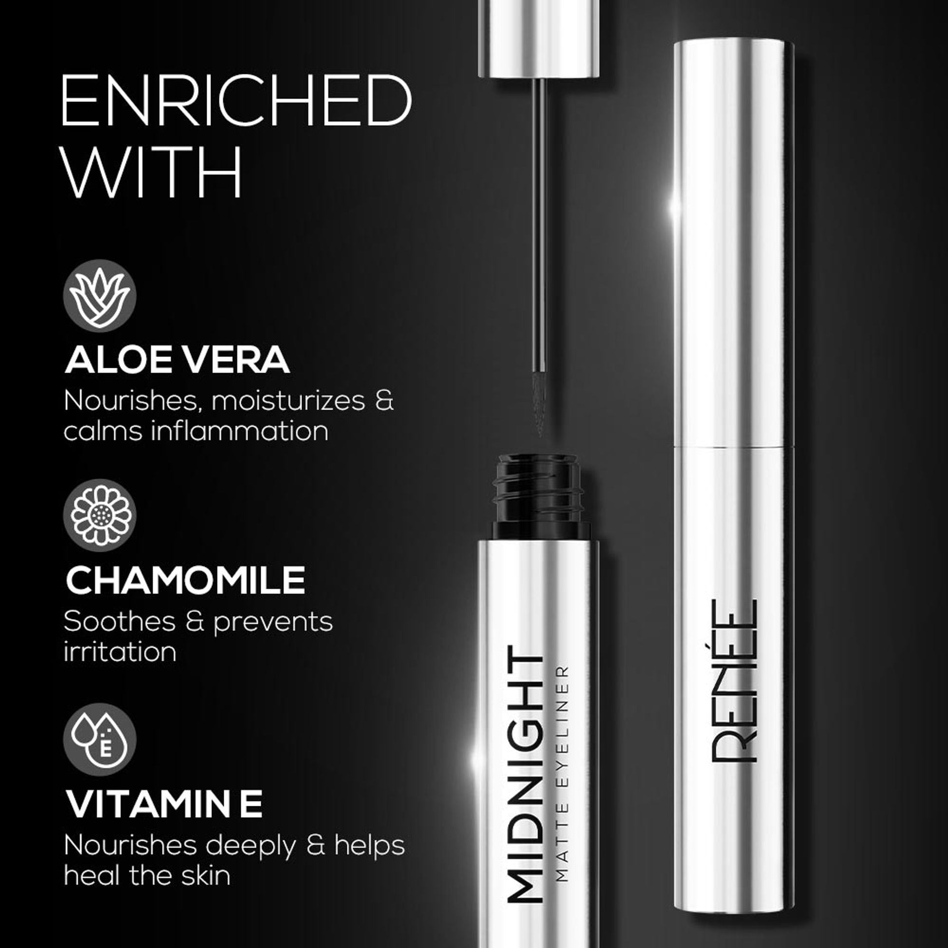Renee Cosmetics Midnight Matte Eyeliner