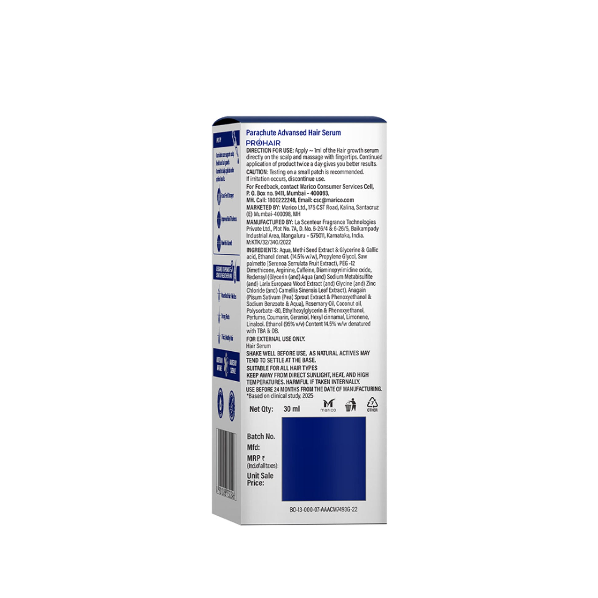 Parachute Advansed Pro Hair Growth Serum