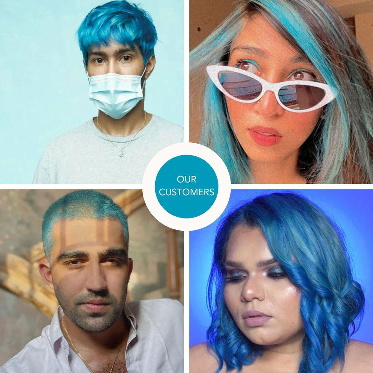 Paradyes Ammonia Free Semi-Permanent Hair Color - Superba Aqua
