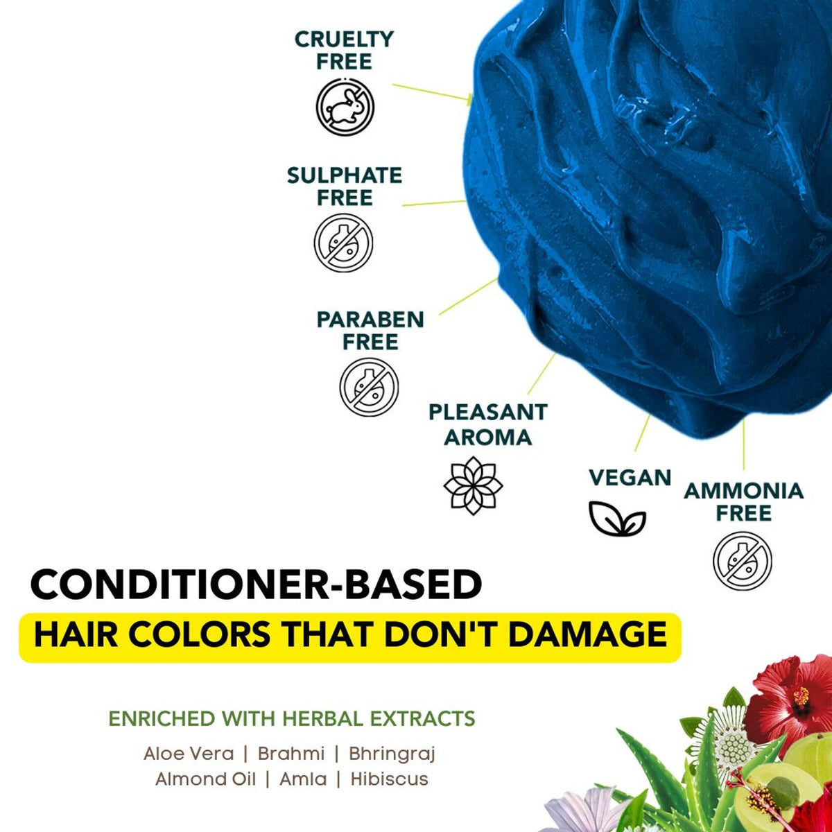 Paradyes Ammonia Free Semi-Permanent Hair Color - Superba Aqua