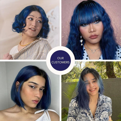 Paradyes Ammonia Free Semi-Permanent Hair Color - Sapphire Navy