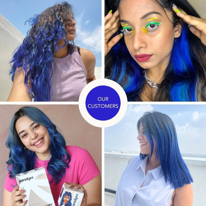 Paradyes Ammonia Free Semi-Permanent Hair Color - Rudolphi Blue