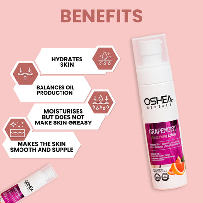Oshea Herbals Grapemoist Moisturising Lotion for Oily Skin