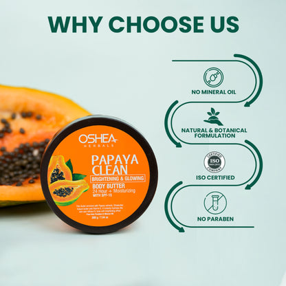 Oshea Herbals Papayaclean Brightening & Glowing Body Butter