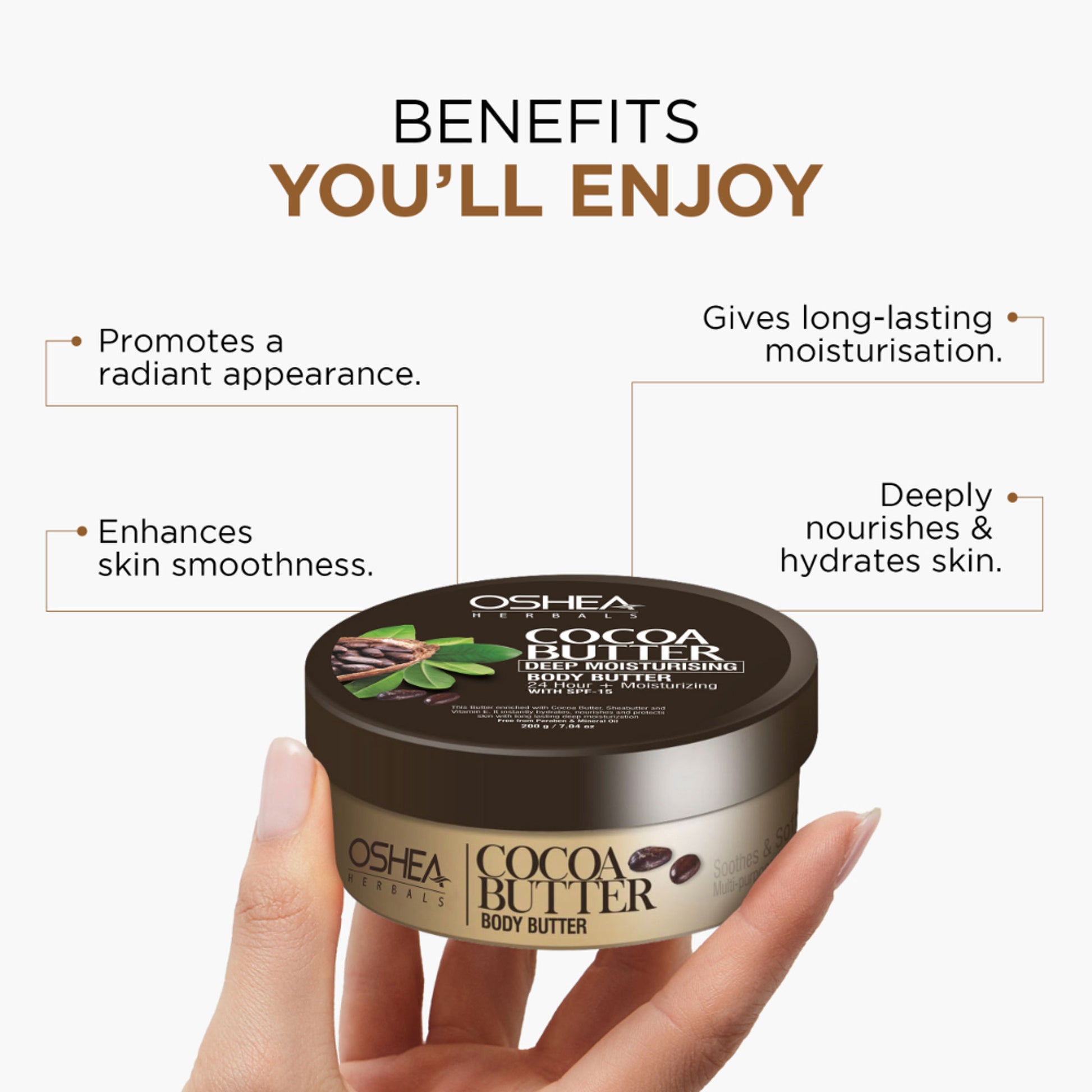 Oshea Herbals Cocoa Body Butter