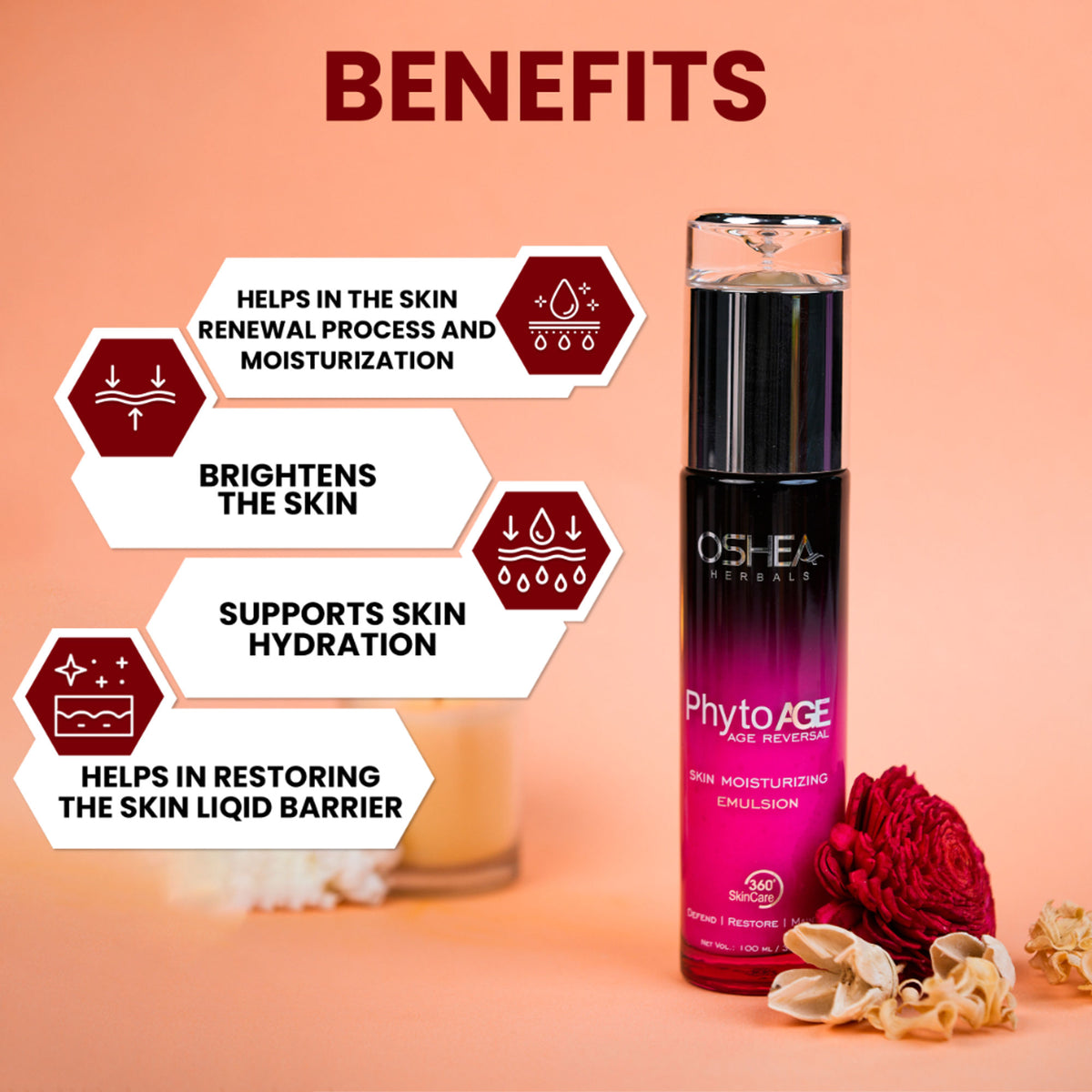 Oshea Herbals Phyto Age Reversal Skin Moisturizing Emulsion