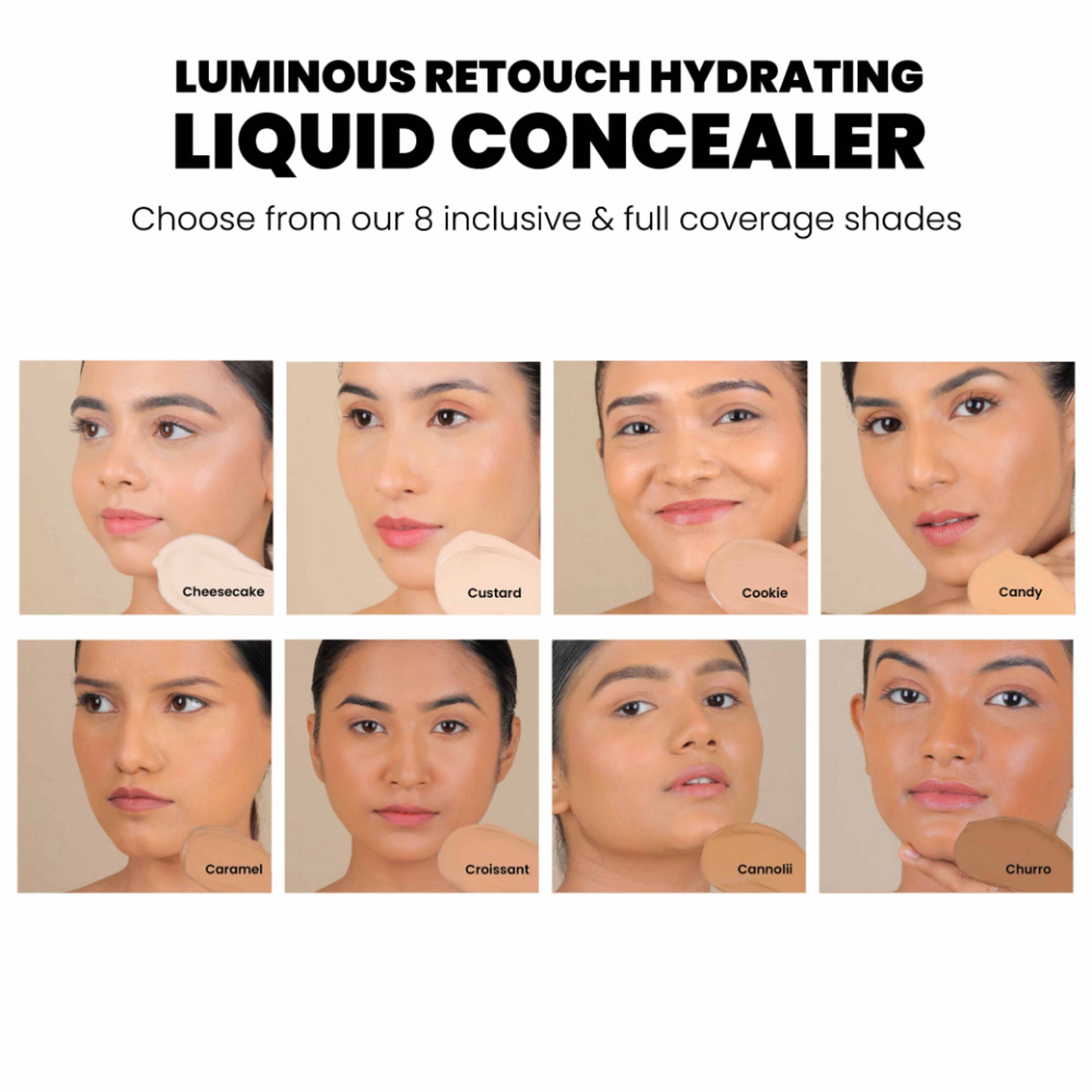 La Mior Luminous Retouch Hydrating Liquid Concealer - Cookie