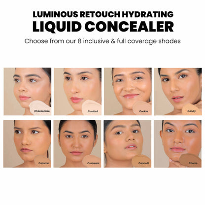 La Mior Luminous Retouch Hydrating Liquid Concealer - Cookie