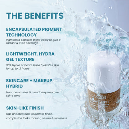 La Mior Glow Burst Encapsulated Foundation - Fair