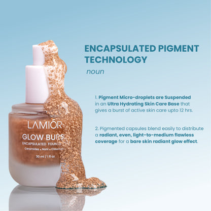 La Mior Glow Burst Encapsulated Foundation - Tan