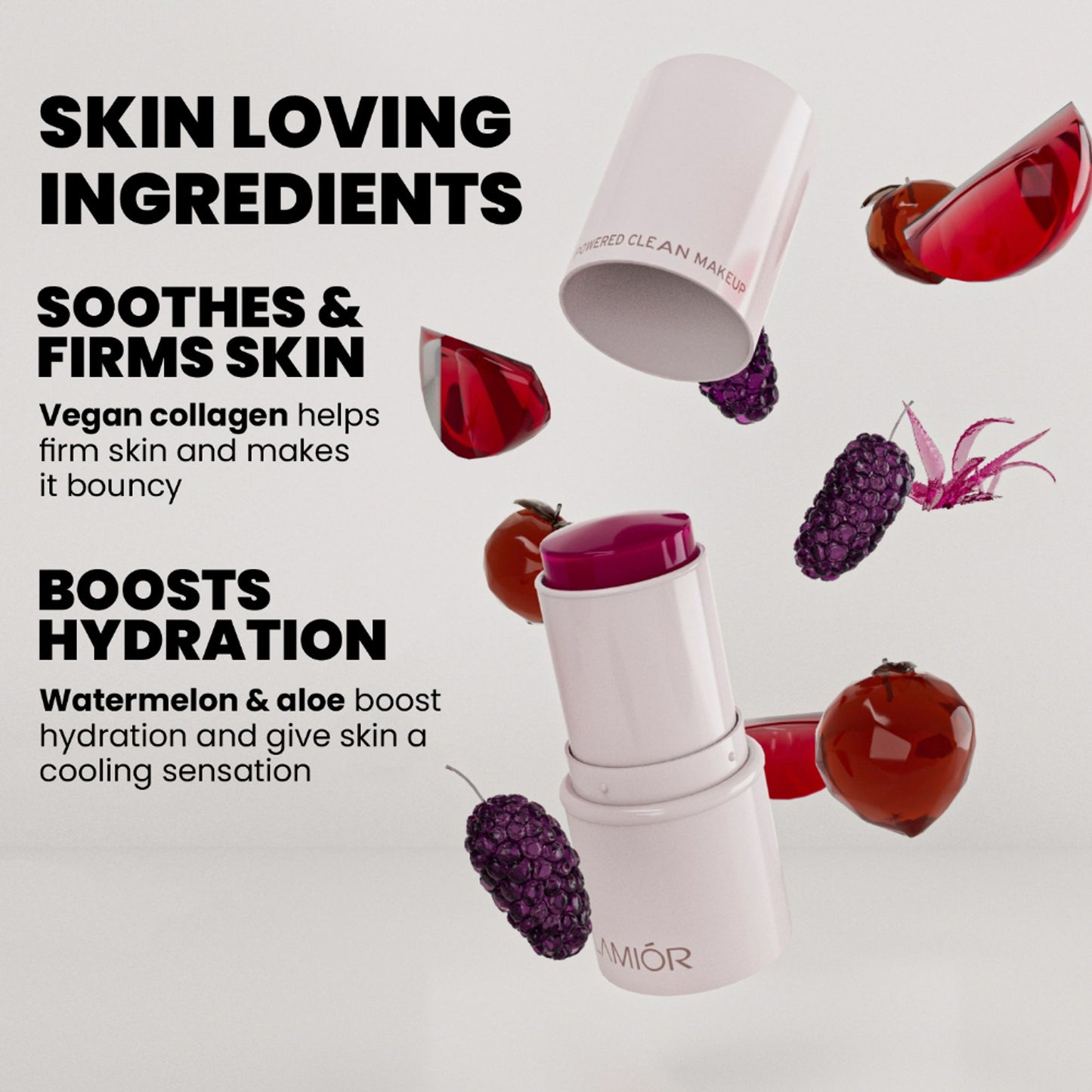 La Mior Bouncy Jelly Lip & Cheek Stain - Melon Crush
