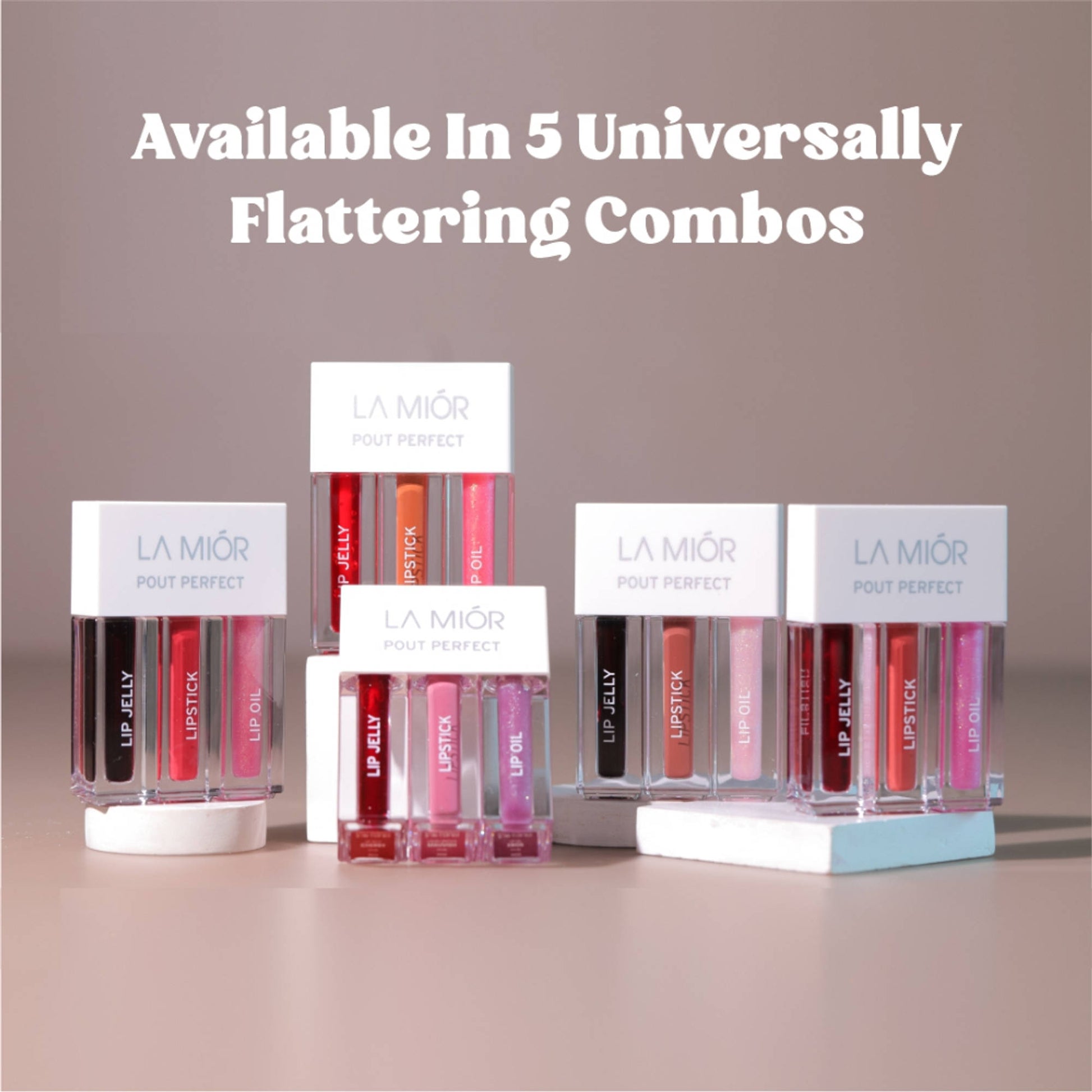 La Mior Pout Perfect 3 - In - 1 Lip Kit