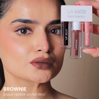 La Mior Pout Perfect 3 - In - 1 Lip Kit