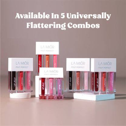La Mior Pout Perfect 3 - In - 1 Lip Kit