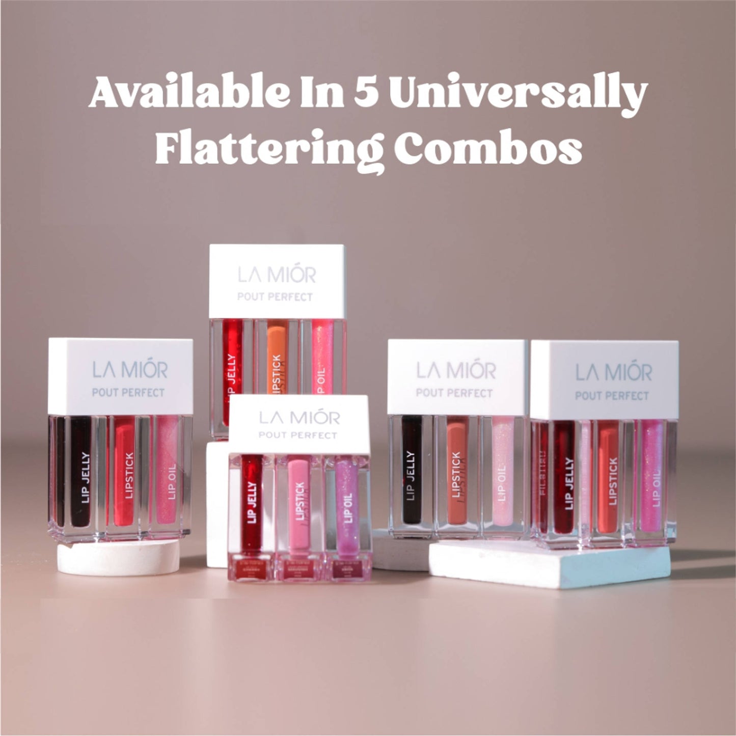 La Mior Pout Perfect 3 - In - 1 Lip Kit