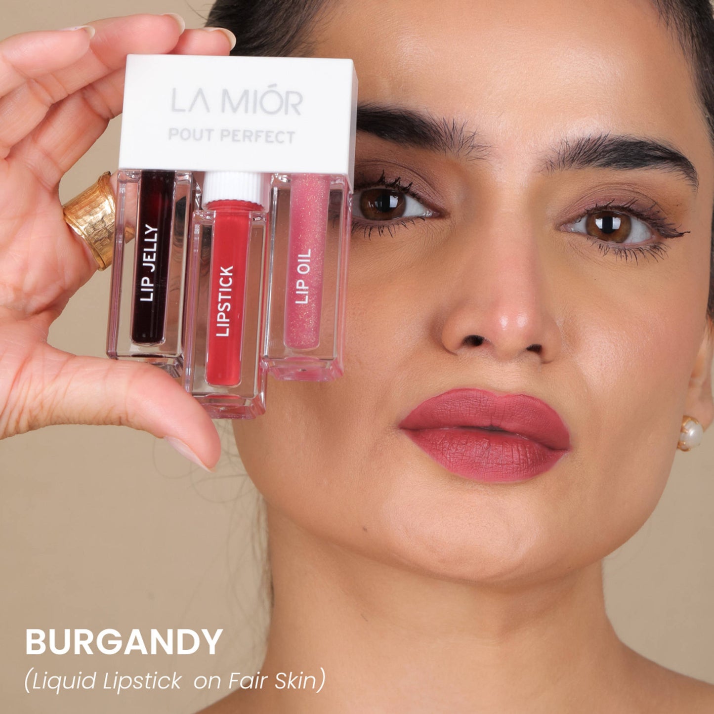 La Mior Pout Perfect 3 - In - 1 Lip Kit