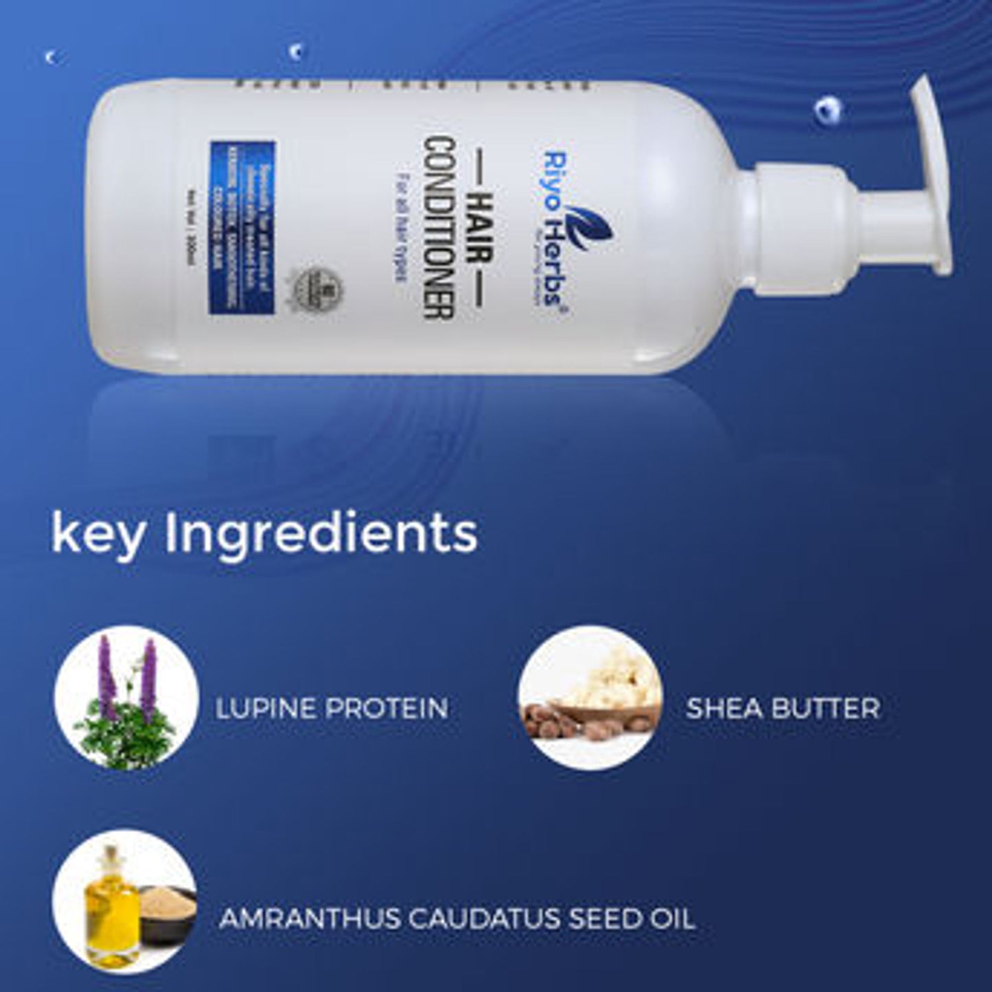 Riyo Herbs Hair Conditioner For Smooth Hair & Nourishing Care for Men and Women