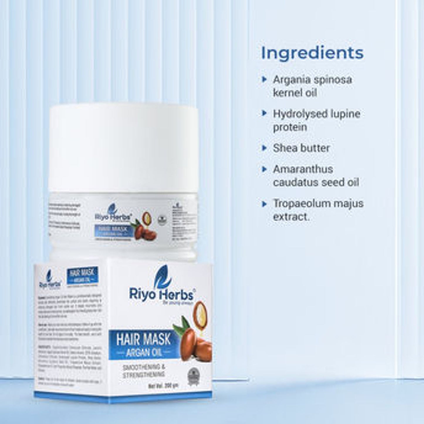 Riyo Herbs Argan Oil Hair Mask Enriched with the Goodness of Shea Butter