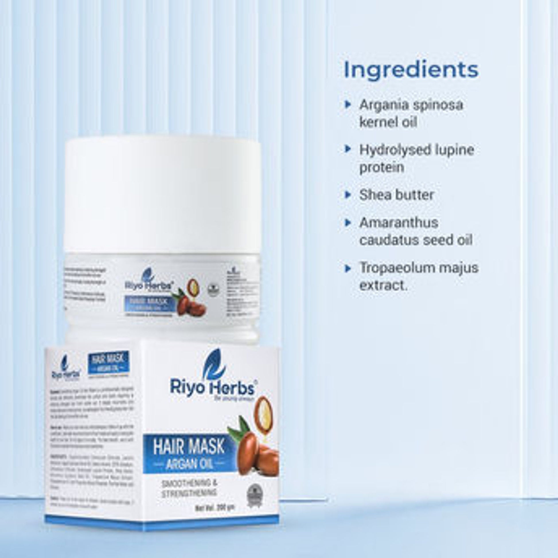 Riyo Herbs Argan Oil Hair Mask Enriched with the Goodness of Shea Butter