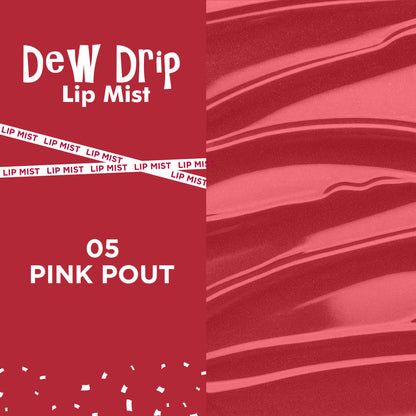 GLAM21 Dew Drip Lip Mist - 05 Pink Pout