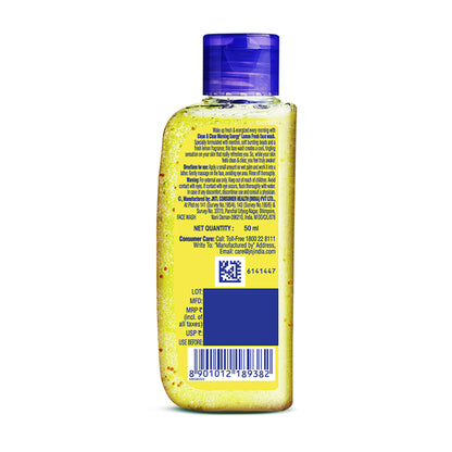 Clean & Clear Morning Energy Lemon Fresh Face Wash with menthol, gentle cleanser for oily skin, shown in a pump bottle.
