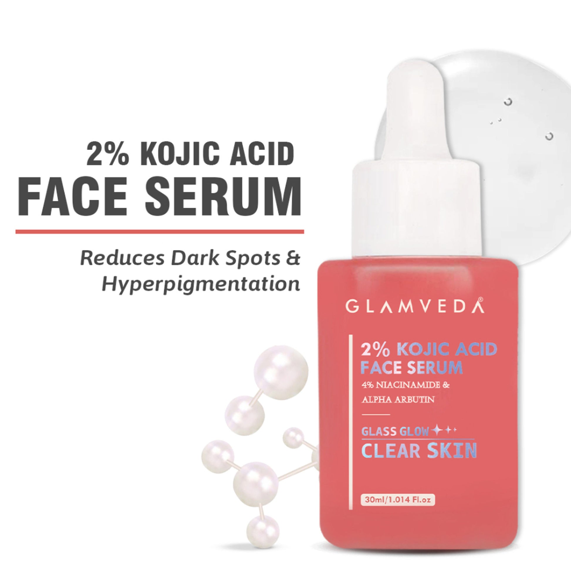 Glamveda 2% Kojic Acid Face Serum