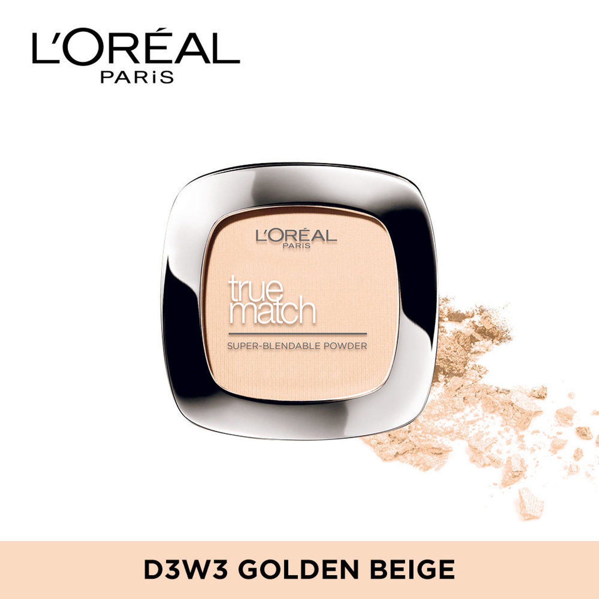 L'Oreal Paris True Match Super Blendable Powder - G3/W3 Golden Beige