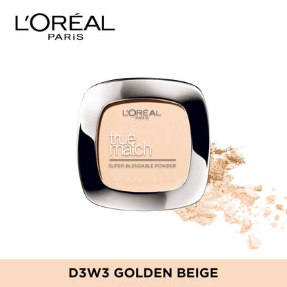 L'Oreal Paris True Match Super Blendable Powder - G3/W3 Golden Beige