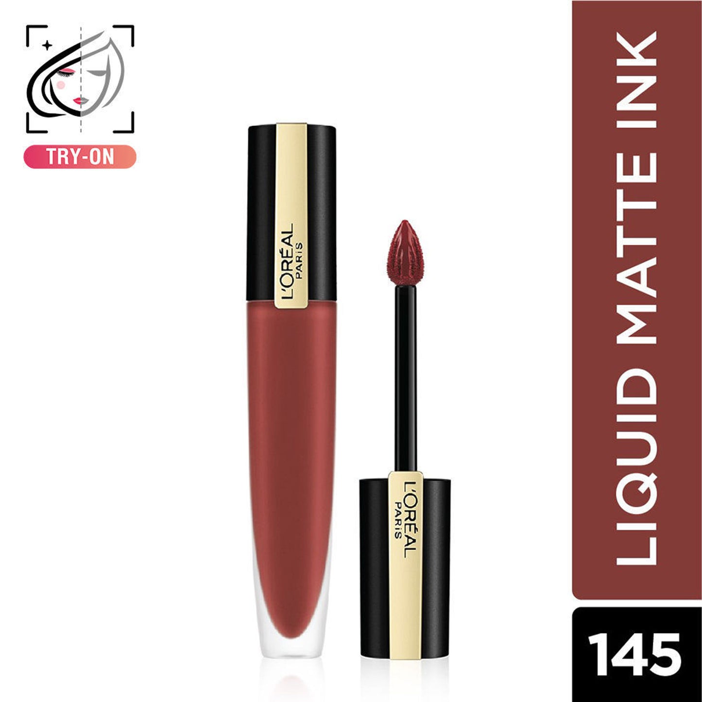 L'Oreal Paris Rouge Signature Matte Liquid Lipstick - 145 I Convince