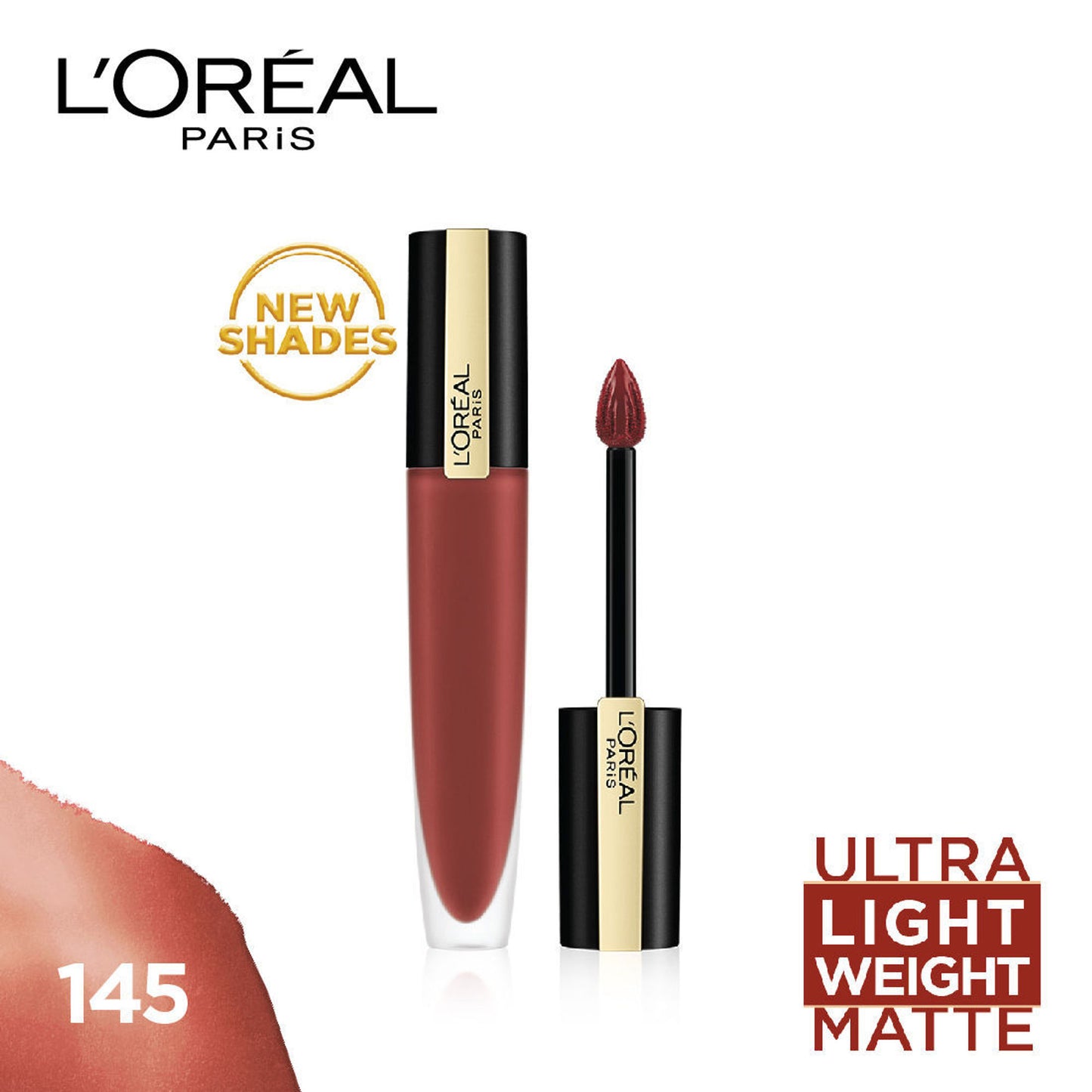 L'Oreal Paris Rouge Signature Matte Liquid Lipstick - 145 I Convince