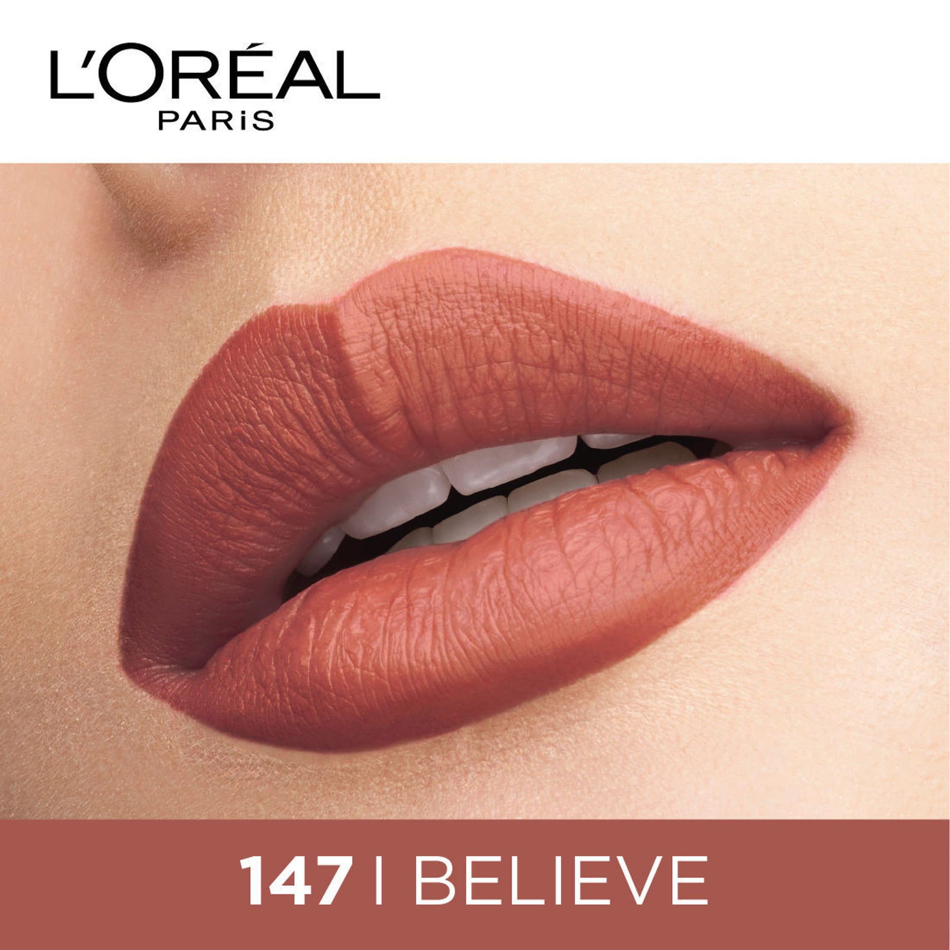 L'Oreal Paris Rouge Signature Matte Liquid Lipstick - 147 I Believe