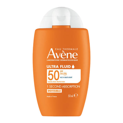 Avene Ultra Fluid Invisible Face Sunscreen SPF 50+