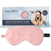 KLOY 100% Faux Fur Sleep Eye Mask - Pink