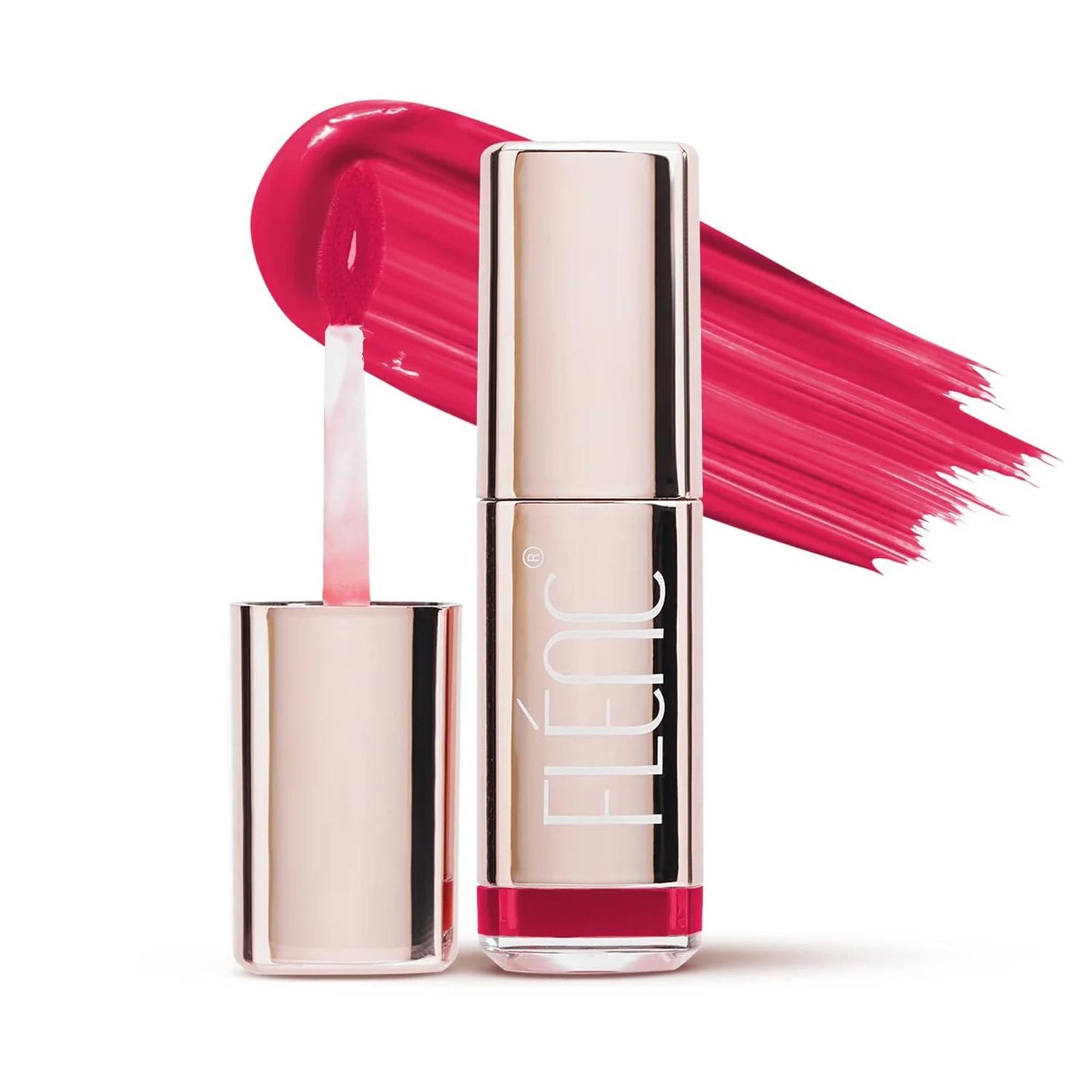 FLENC Luminous Liquid Blush & Lip Tint For A Natural Flush Cheeky Glow Tint - Peony Pink