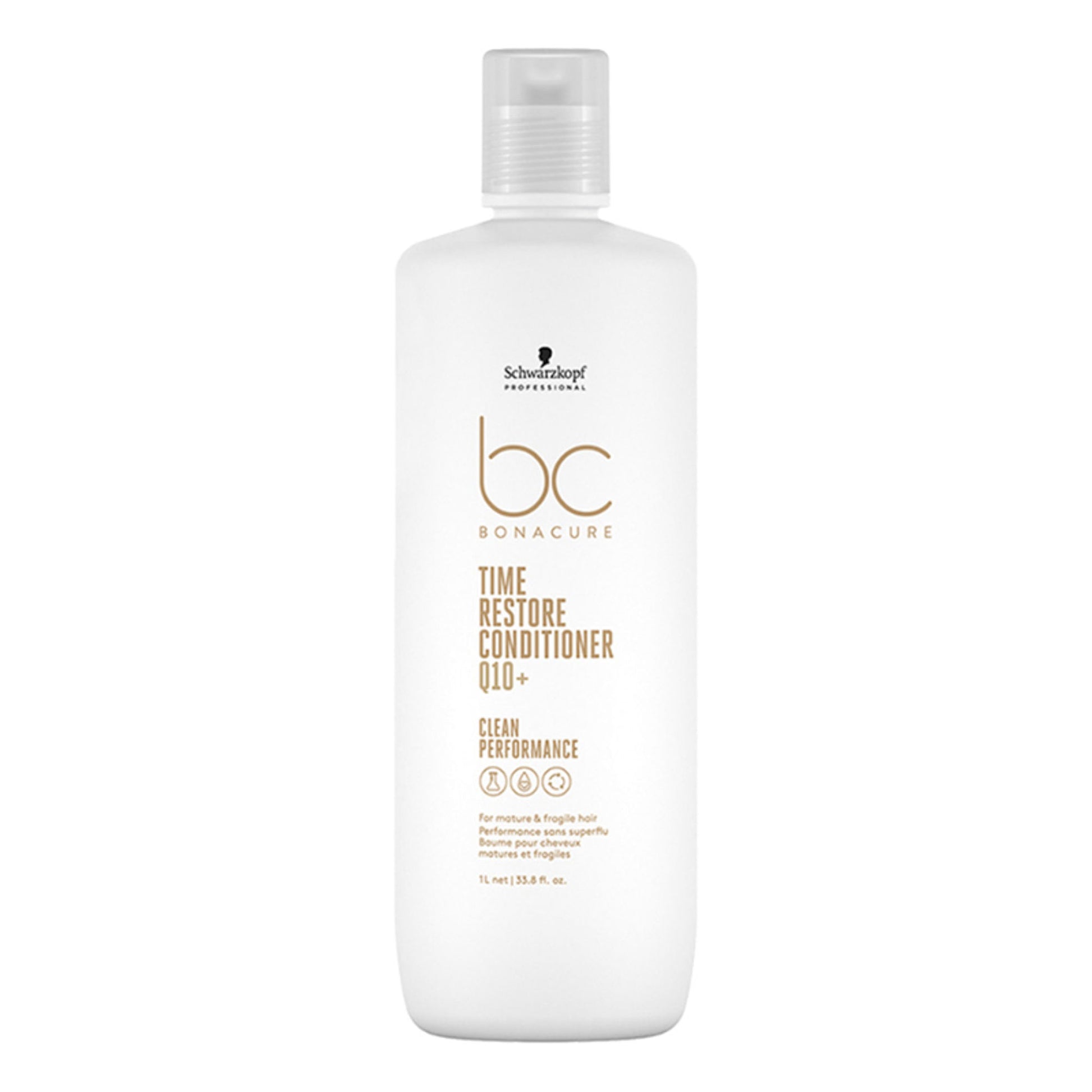 Schwarzkopf Professional Bonacure Time Restore Conditioner With Q10+ - For Mature Hair