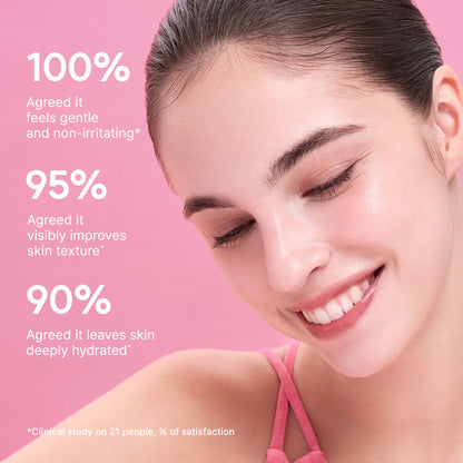 Arencia Fresh Rosehip Rice Mochi Cleanser - All-In-One Cleanser, Mask & Makeup Remover for Dull Skin