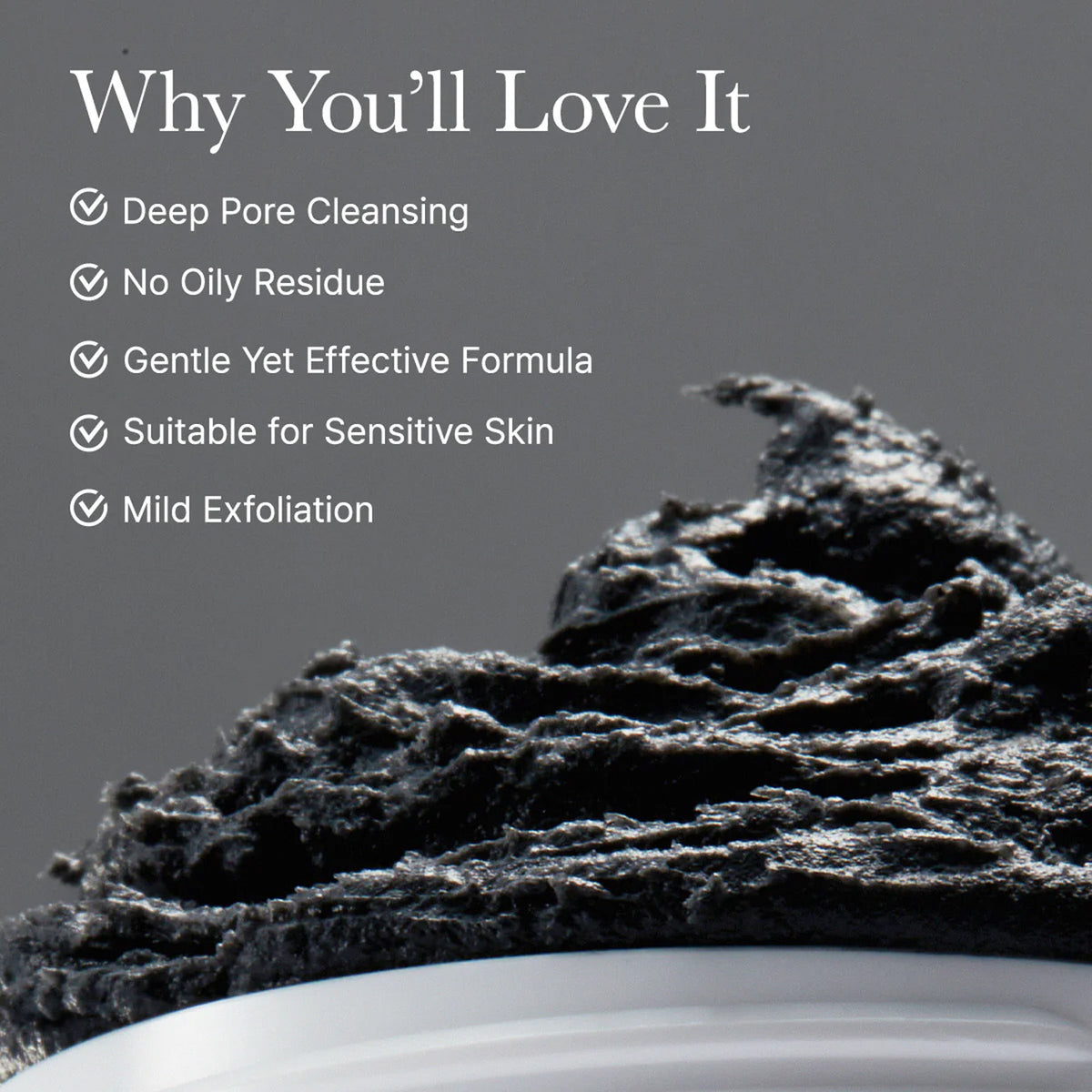 Arencia Black Tea Rice Mochi Cleanser