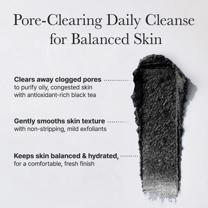 Arencia Black Tea Rice Mochi Cleanser