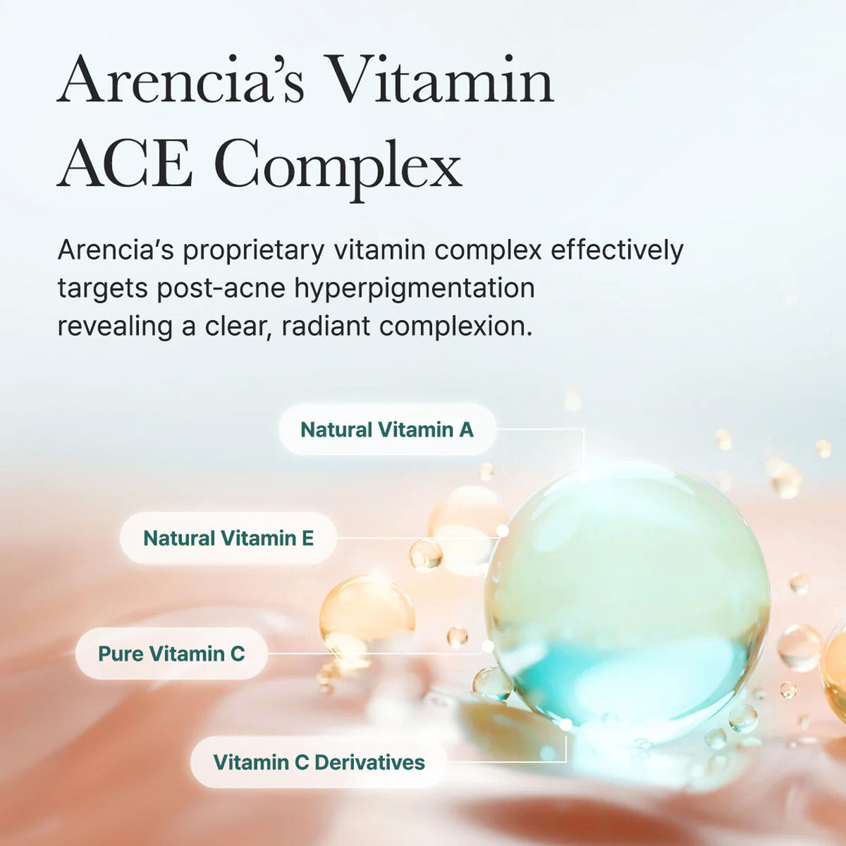 Arencia Holy Hyssop Serum 30 - Brightening Serum for Korean Glass Skin, Reduces Hyperpigmentation