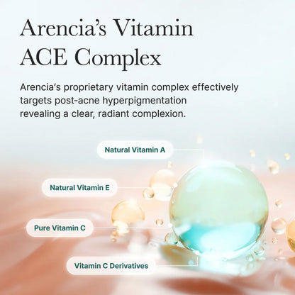 Arencia Holy Hyssop Serum 30 - Brightening Serum for Korean Glass Skin, Reduces Hyperpigmentation