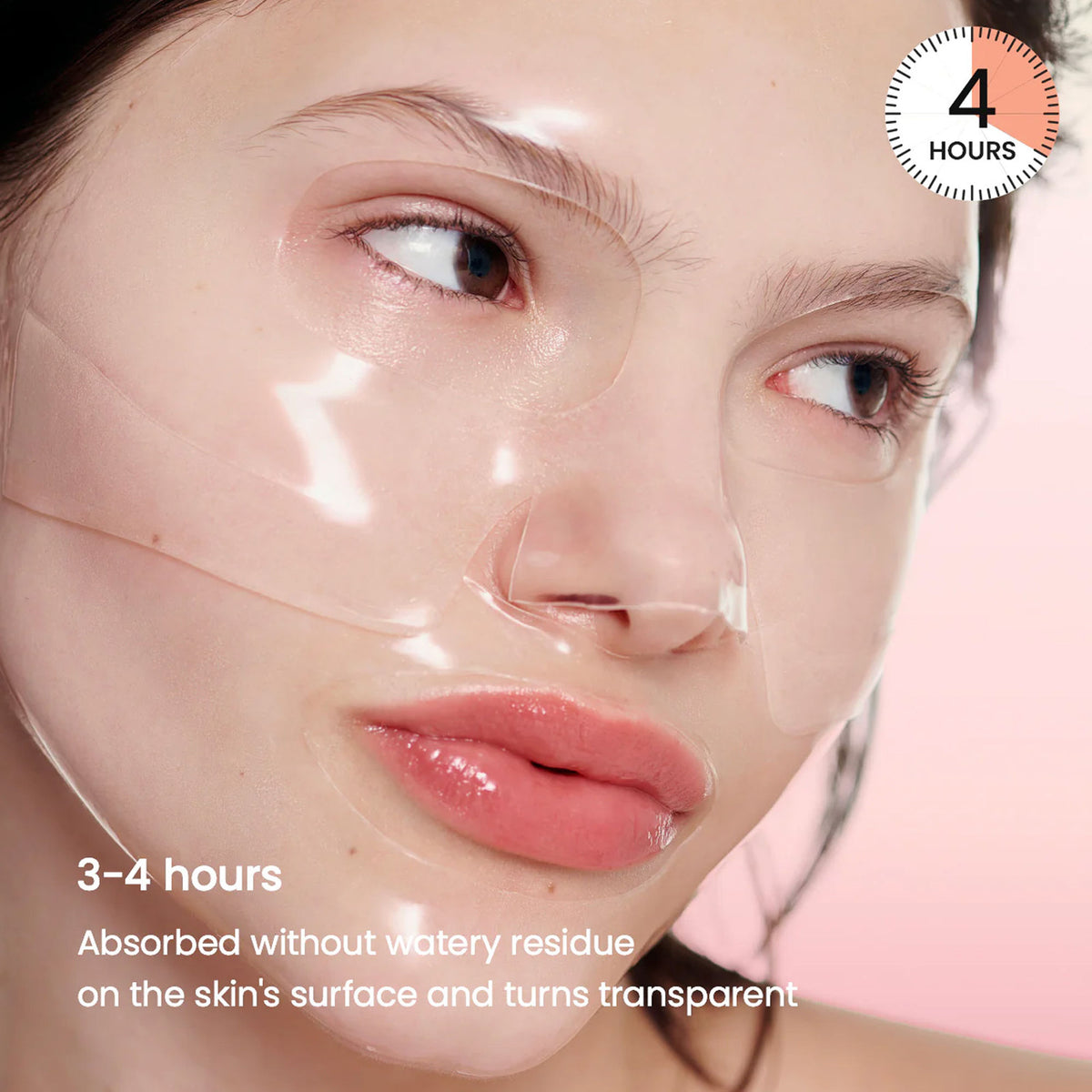 Biodance Bio-Collagen Real Deep Mask sheet with Korean anti-aging pore care for overnight use, pack of 4.