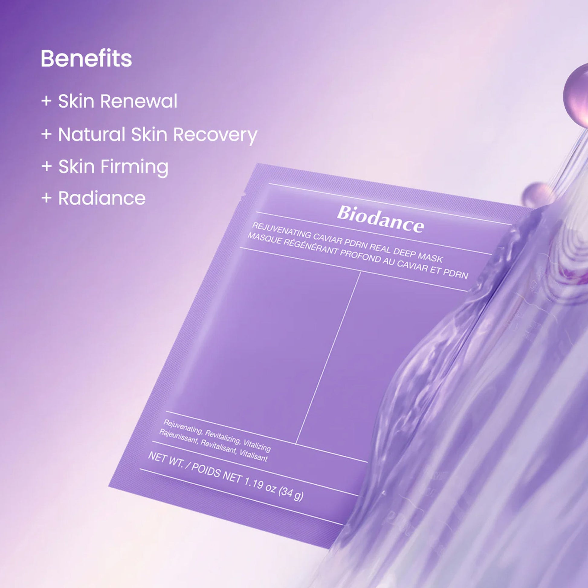 Biodance Rejuvenating Caviar PDRN Real Deep Mask
