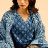 Dhiyona IE Floral Printed Pure Cotton Kurta With Palazzos & Dupatta